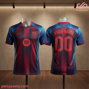 FC Barcelona x Spider-Man Brand New Day Football Soccer Jersey 8 8 2