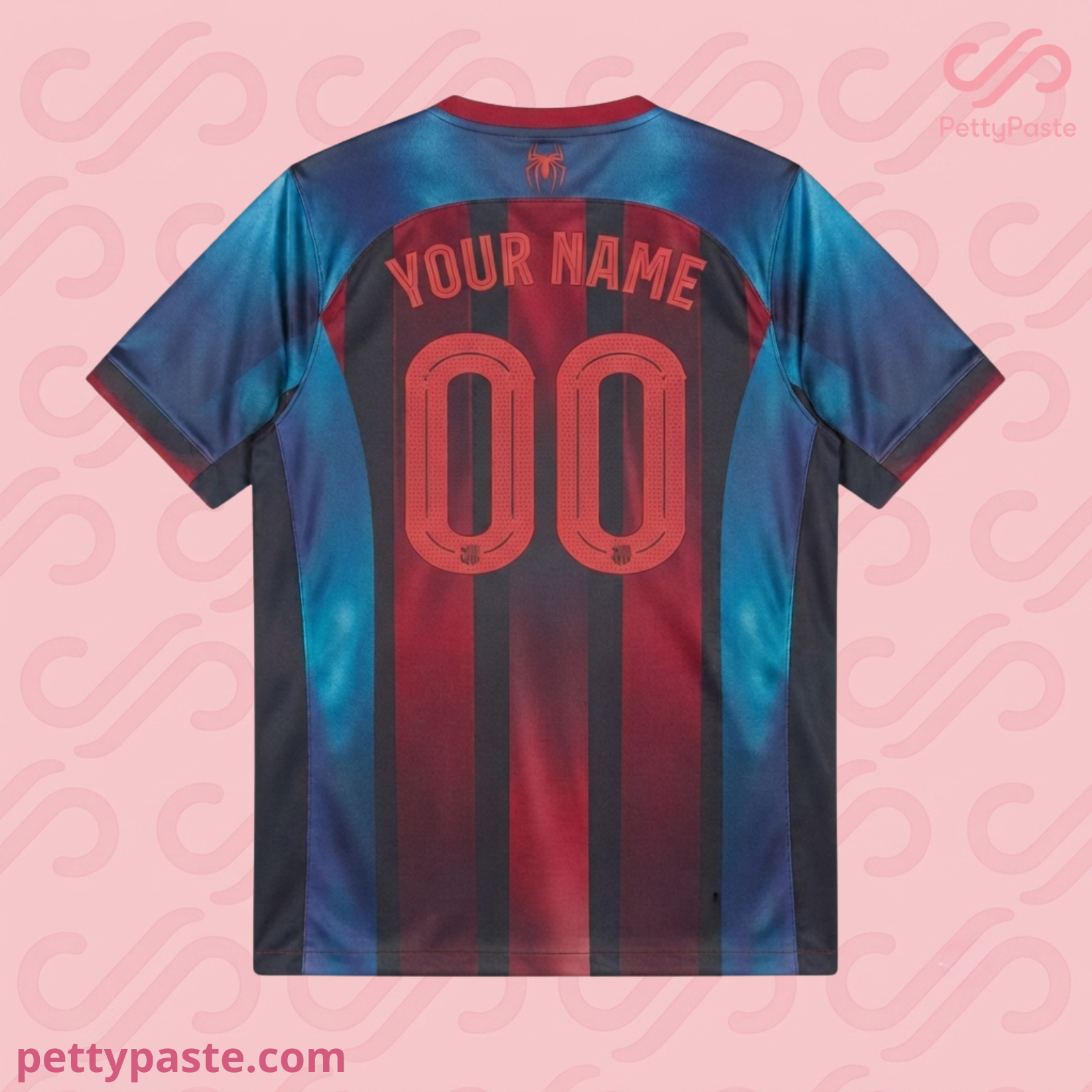 10 FC Barcelona x Spider-Man Brand New Day Football Soccer Jersey — image 3