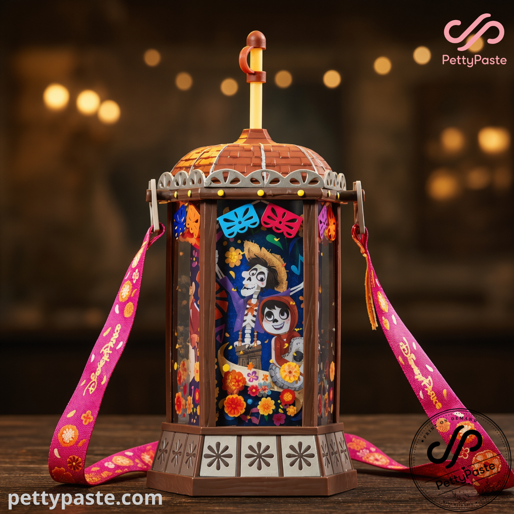 12 Disneyland New Coco Lantern Sipper — image 2