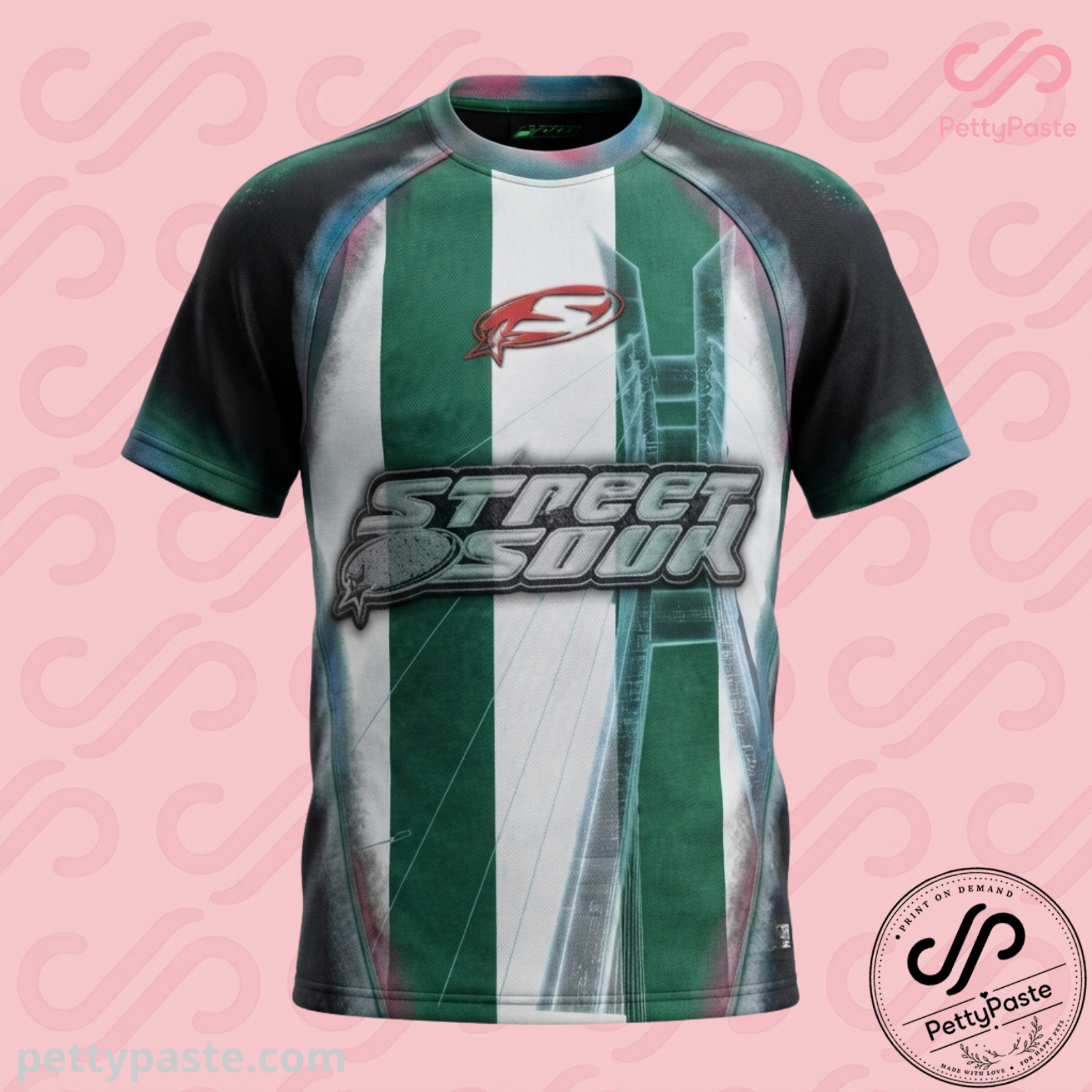 Power Horse #01 Graphic Basketball Jersey Shirt