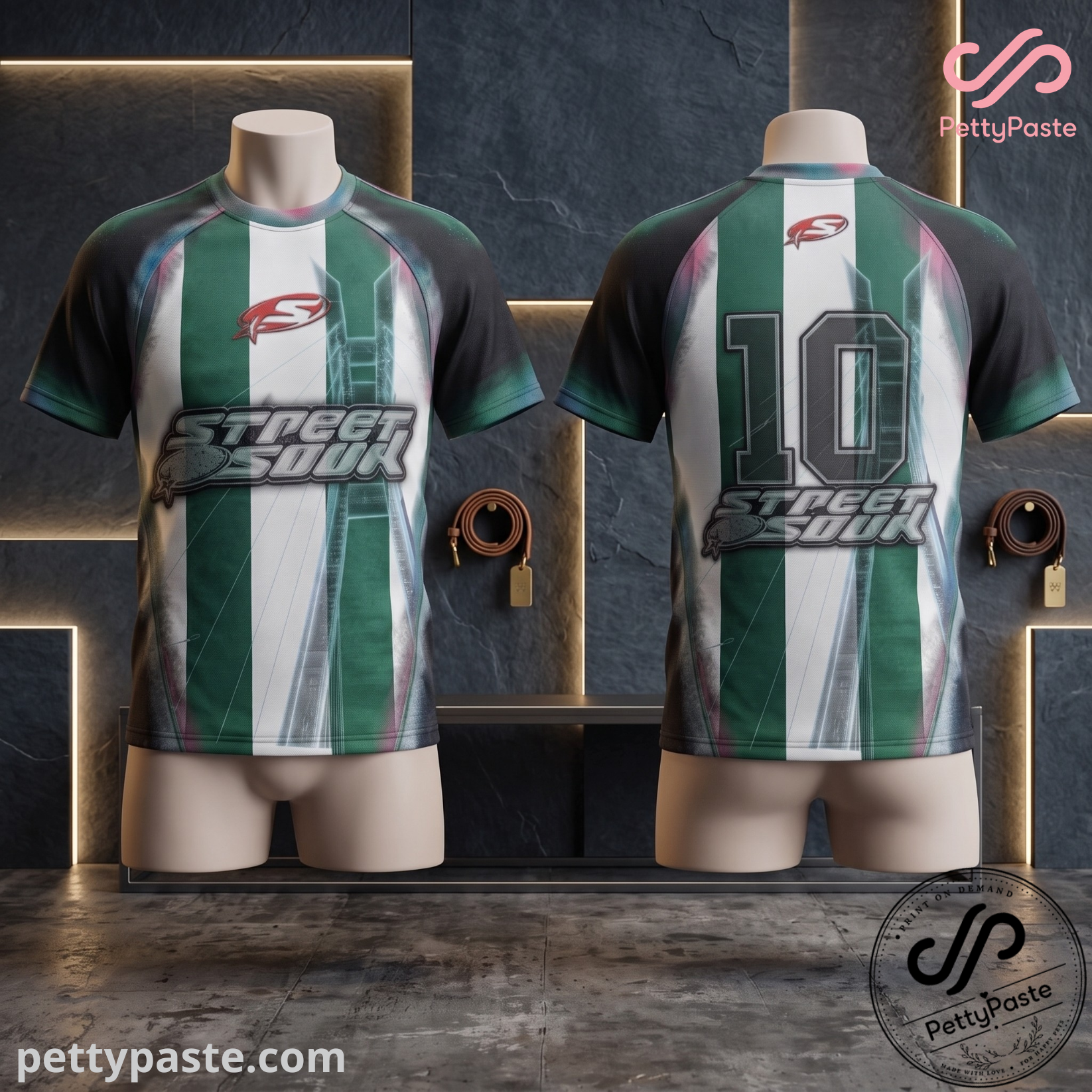 13 Power Horse #01 Graphic Basketball Jersey Shirt — image 3