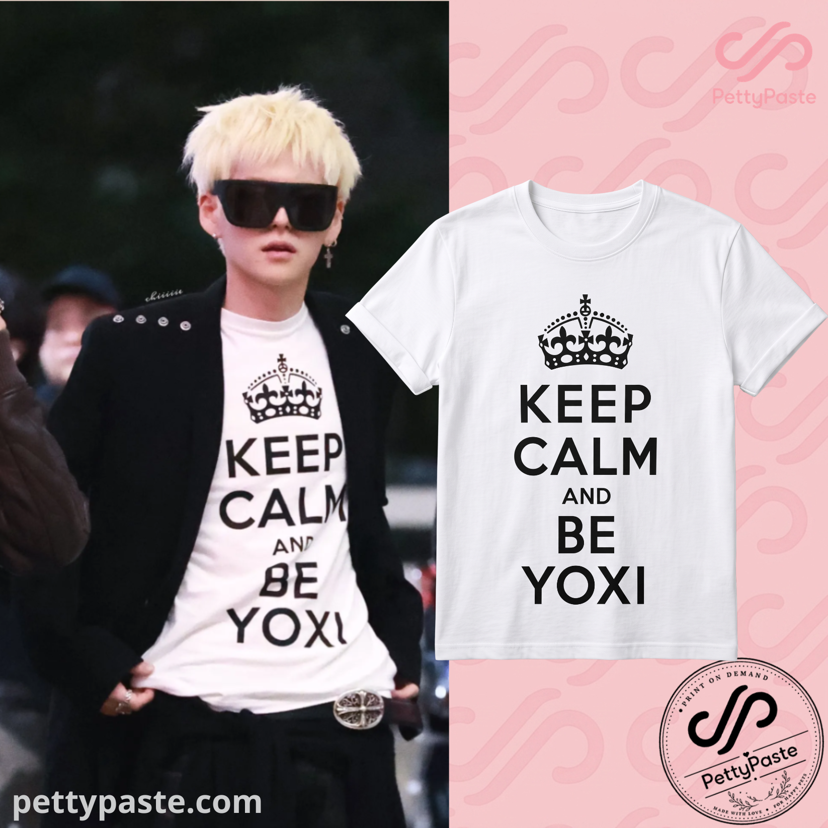 Yoshi TREASURE Keep Calm And Be Yoxi Shirt