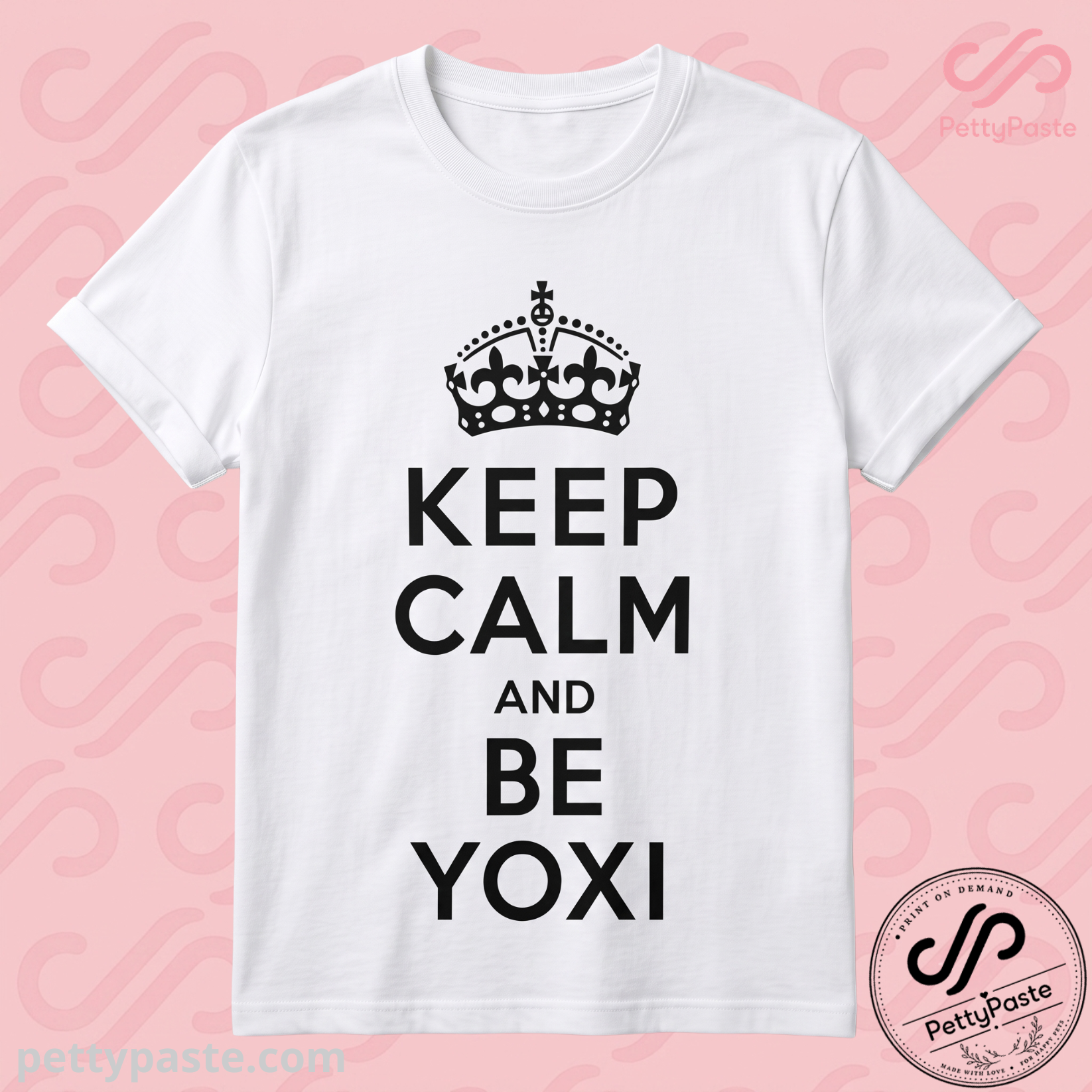 6 Yoshi TREASURE Keep Calm And Be Yoxi Shirt — image 2
