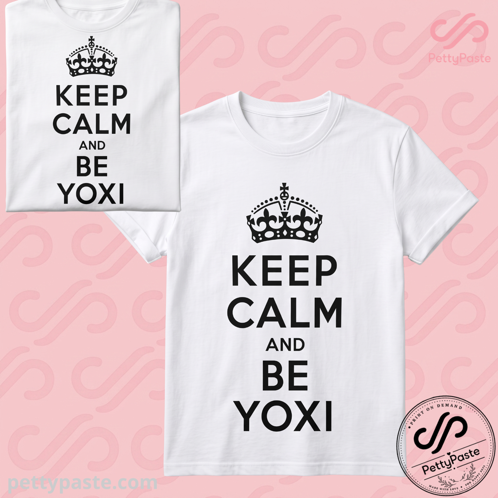 7 Yoshi TREASURE Keep Calm And Be Yoxi Shirt — image 3