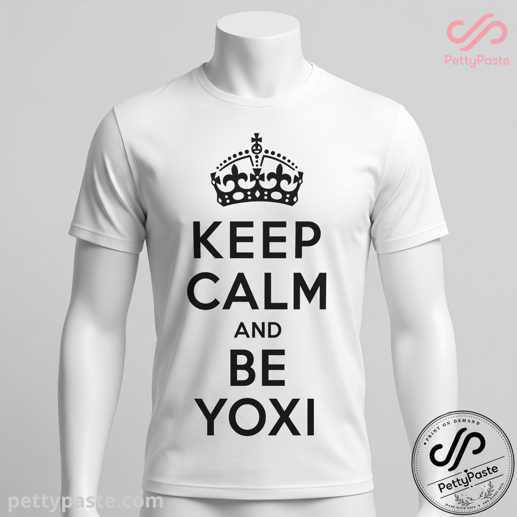 8 Yoshi TREASURE Keep Calm And Be Yoxi Shirt — image 4