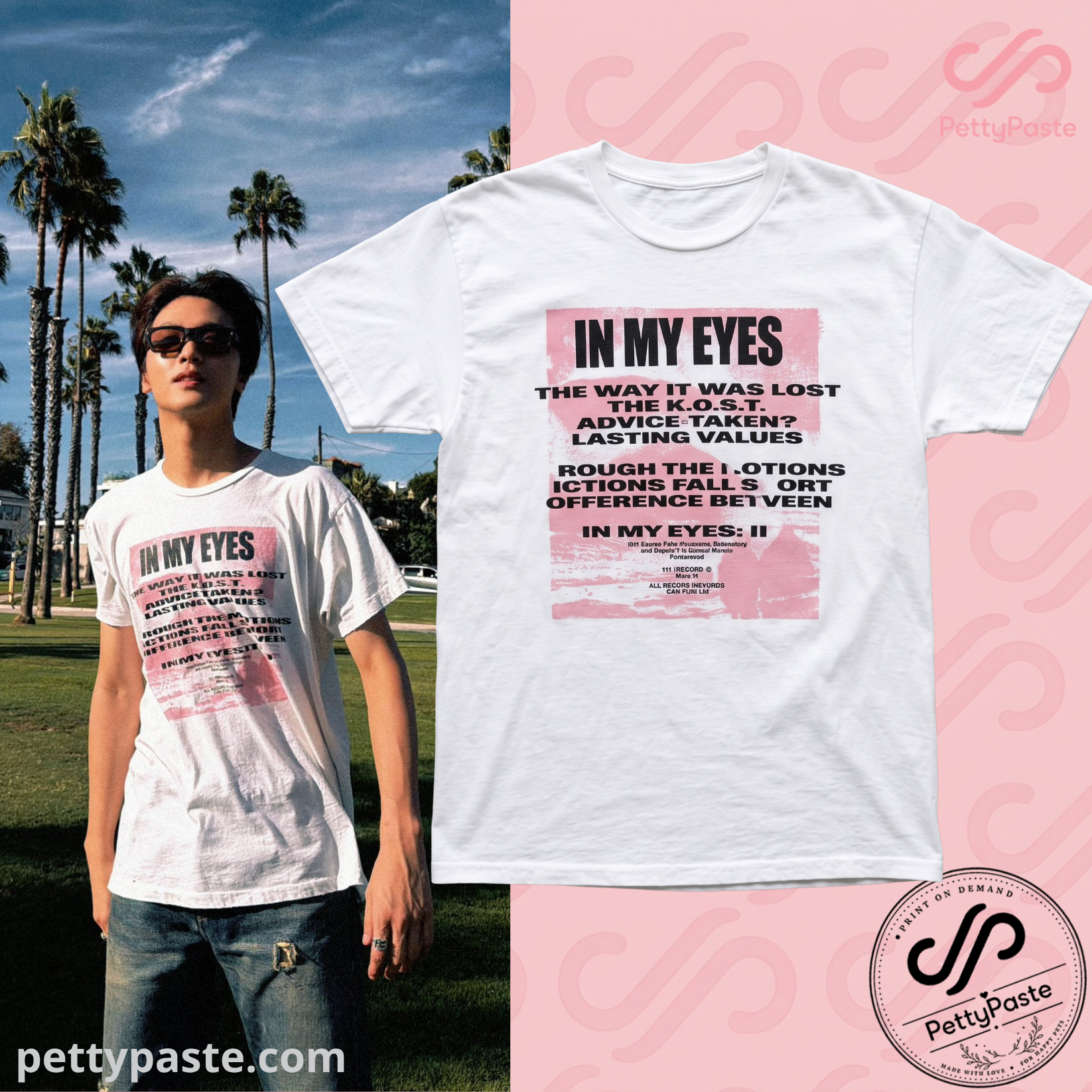 HAECHAN NCT In My Eyes Graphic Shirt
