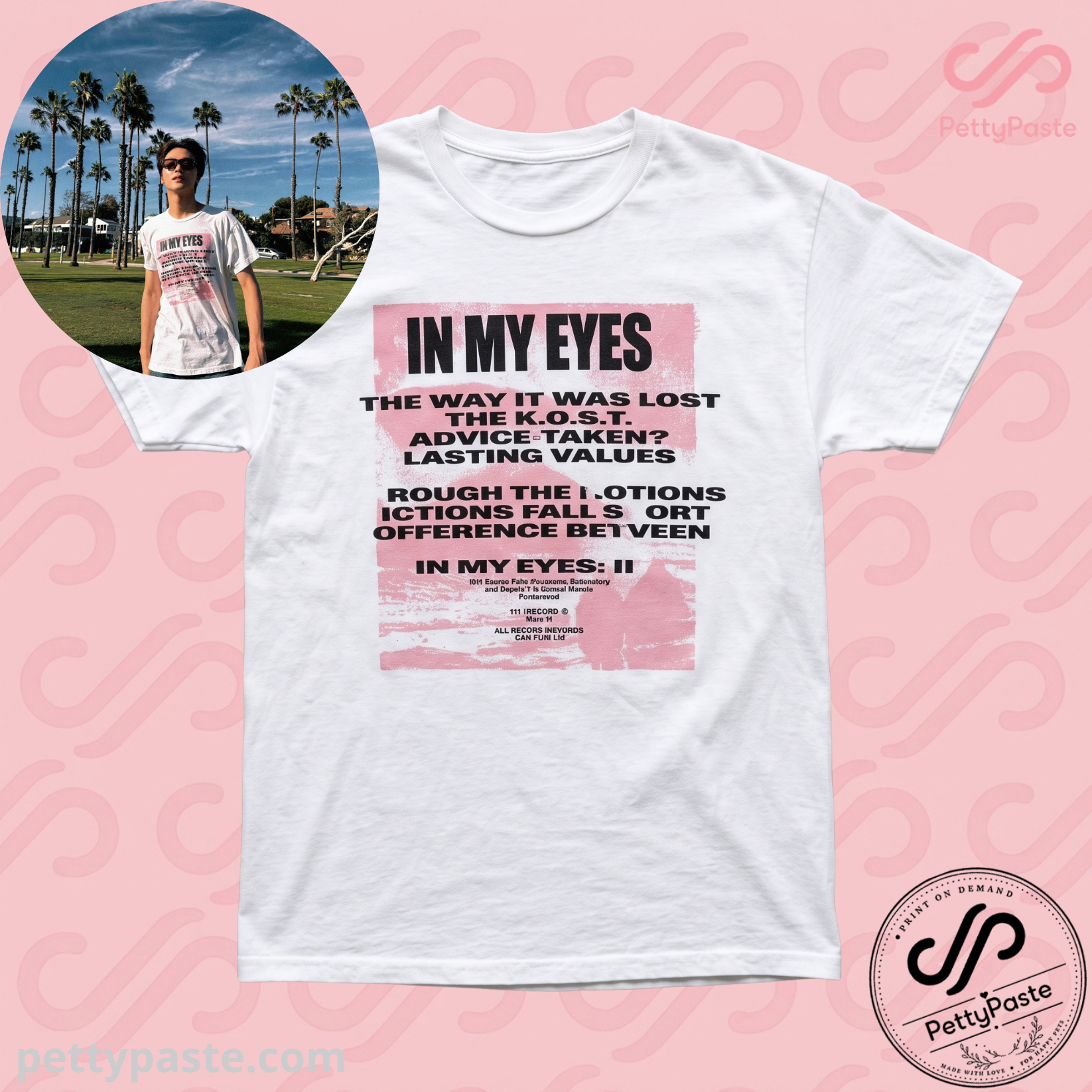 6 HAECHAN NCT In My Eyes Graphic Shirt — image 2