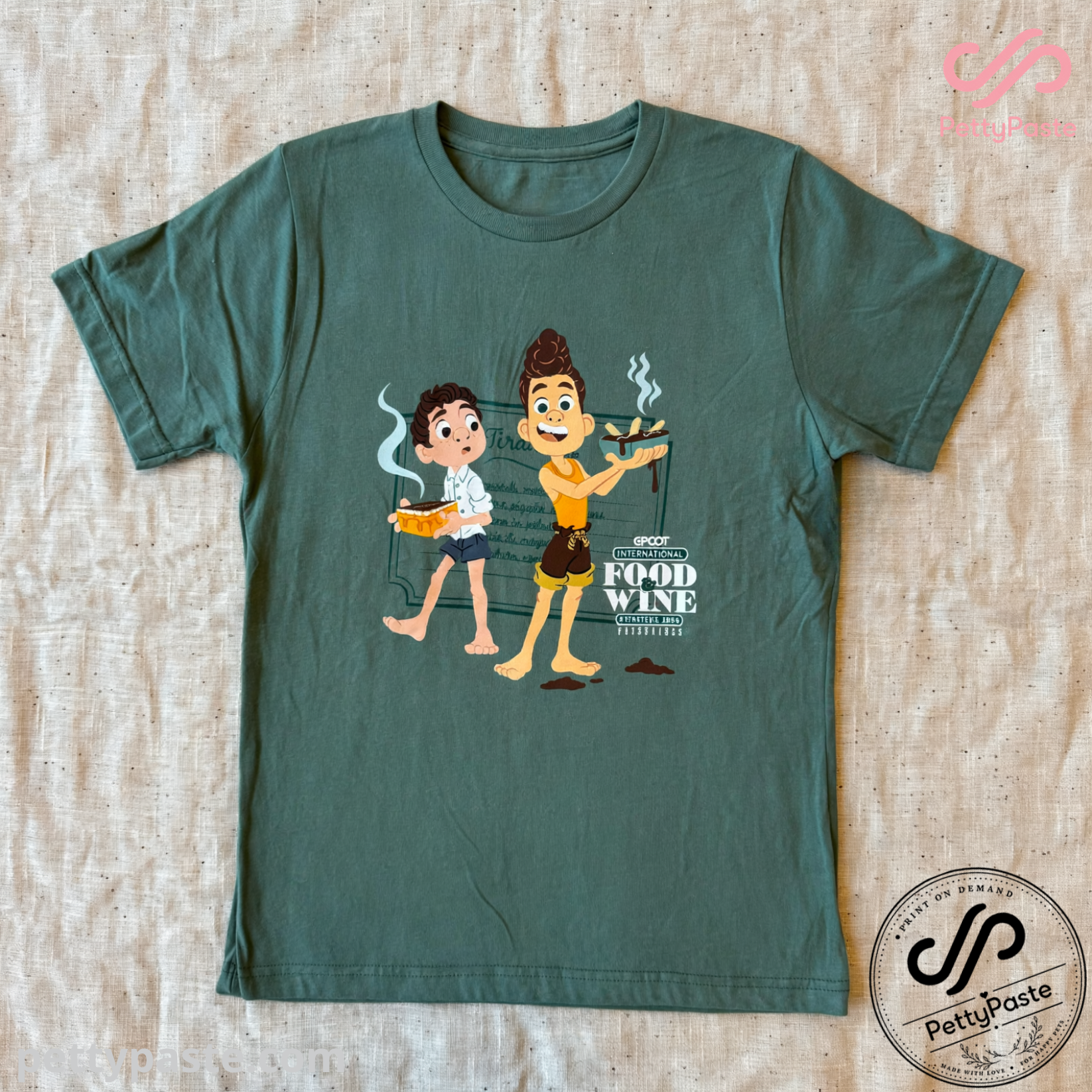 EPCOT Food & Wine Festival Italian Riviera Graphic Shirt